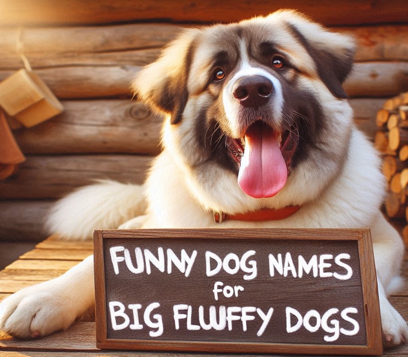 Funny Dog Names for Big Fluffy Dogs