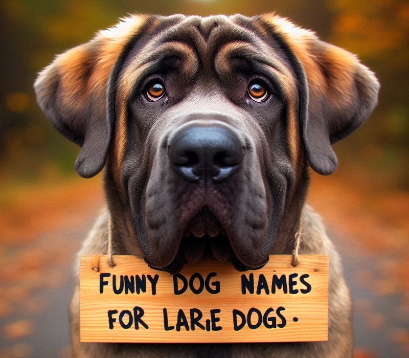 Funny Dog Names for Large Dogs