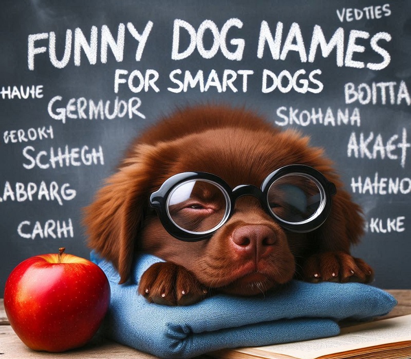 Funny Dog Names for Smart Dogs