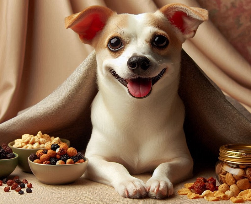 Funny male dog names inspired by food and snacks