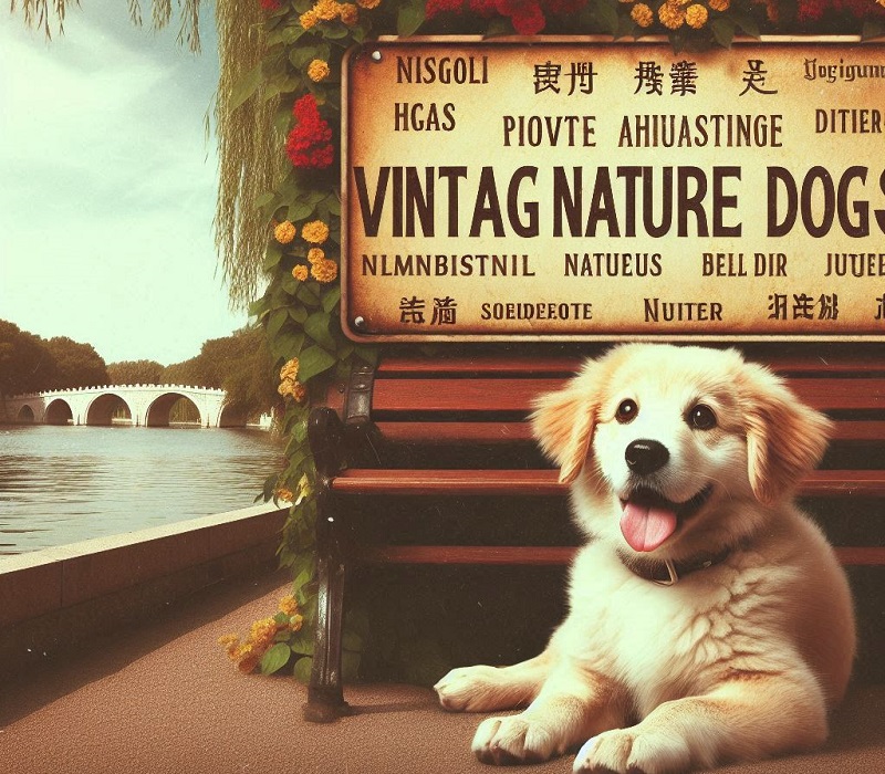 Vintage Nature Dog Names