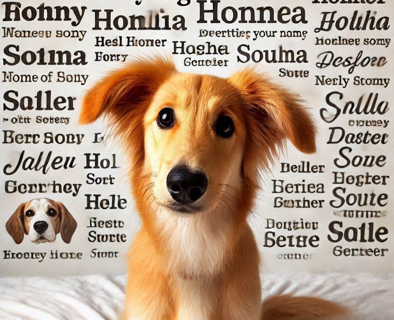 Witty dog names inspired by everyday humor