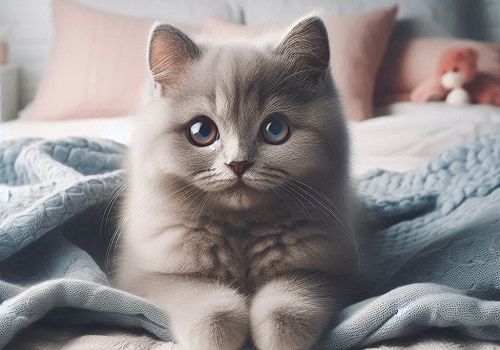 Cute Grey Cat