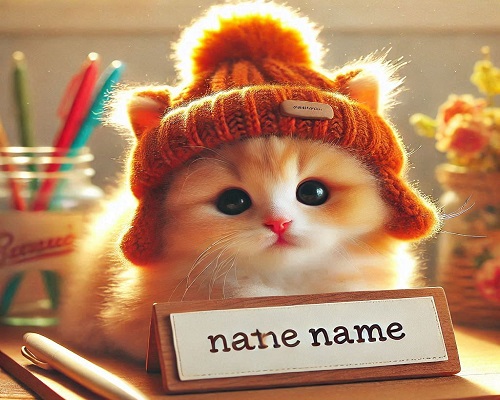 Cute Orange Cat Names