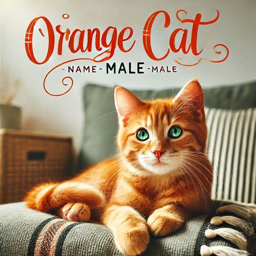 Orange Cat Names Male