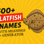 Flatfish Names