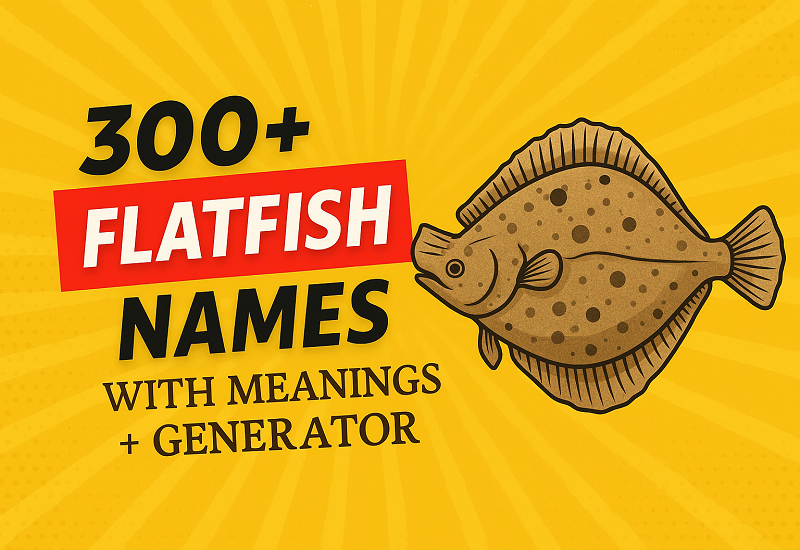 Flatfish Names