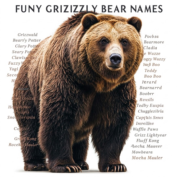 Funny Grizzly Bear Names