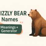 Grizzly Bear Names