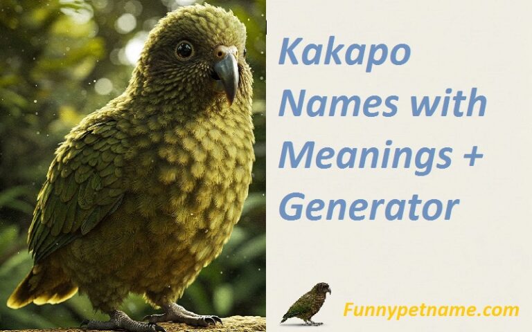 Kakapo Names