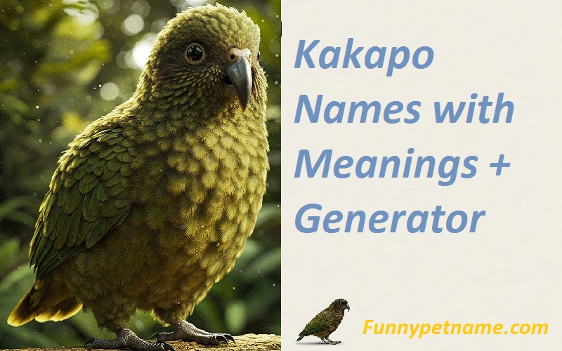 Kakapo Names