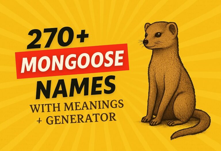 Mongoose Names