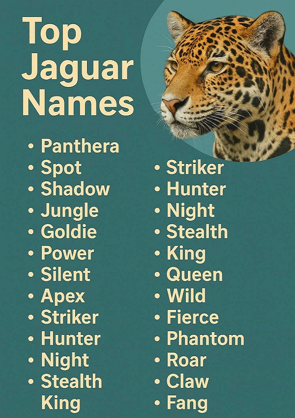 Top Jaguar Names